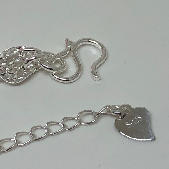 Sterling Silver Phoenix Tail Bracelet - Picture 8 of 10